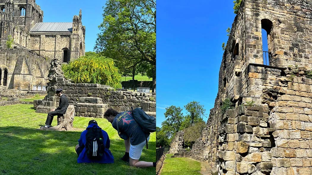 Behind the scenes at Kirkstall Abbey