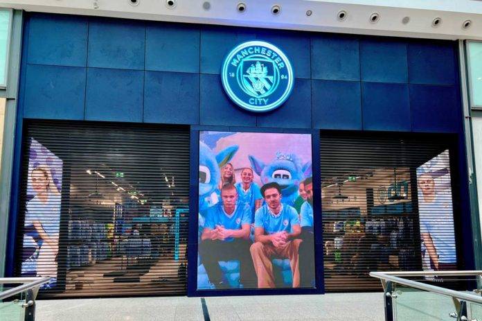 Manchester Arndale welcomes Premier League champions Manchester City as latest store