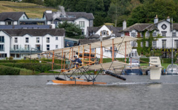 Spa resort to help historic seaplane display take flight