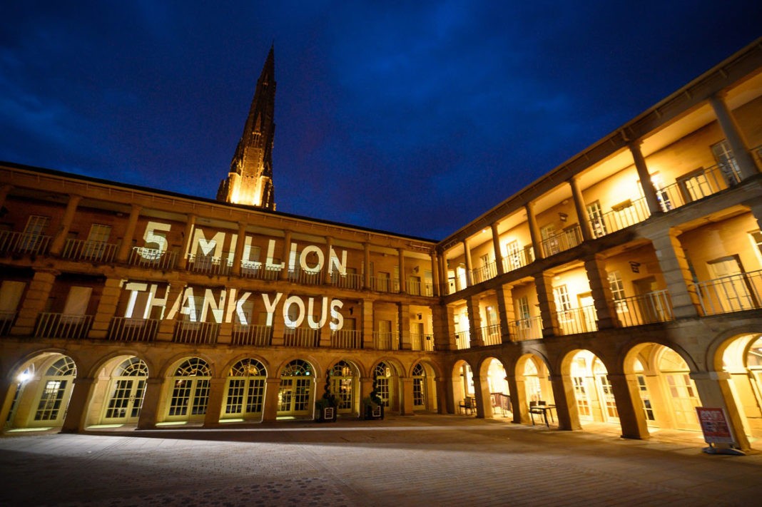 Halifax's The Piece Hall welcomes over 5 million visitors