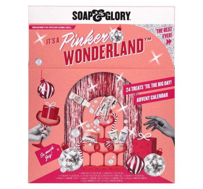 Advent Calendar: Soap & Glory's It's A Pinker Wonderland OUT NOW